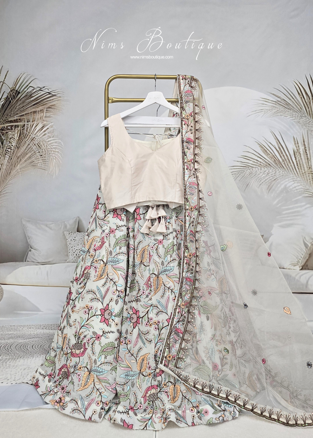 The NB Cream Sweetheart Blouse (12-14)