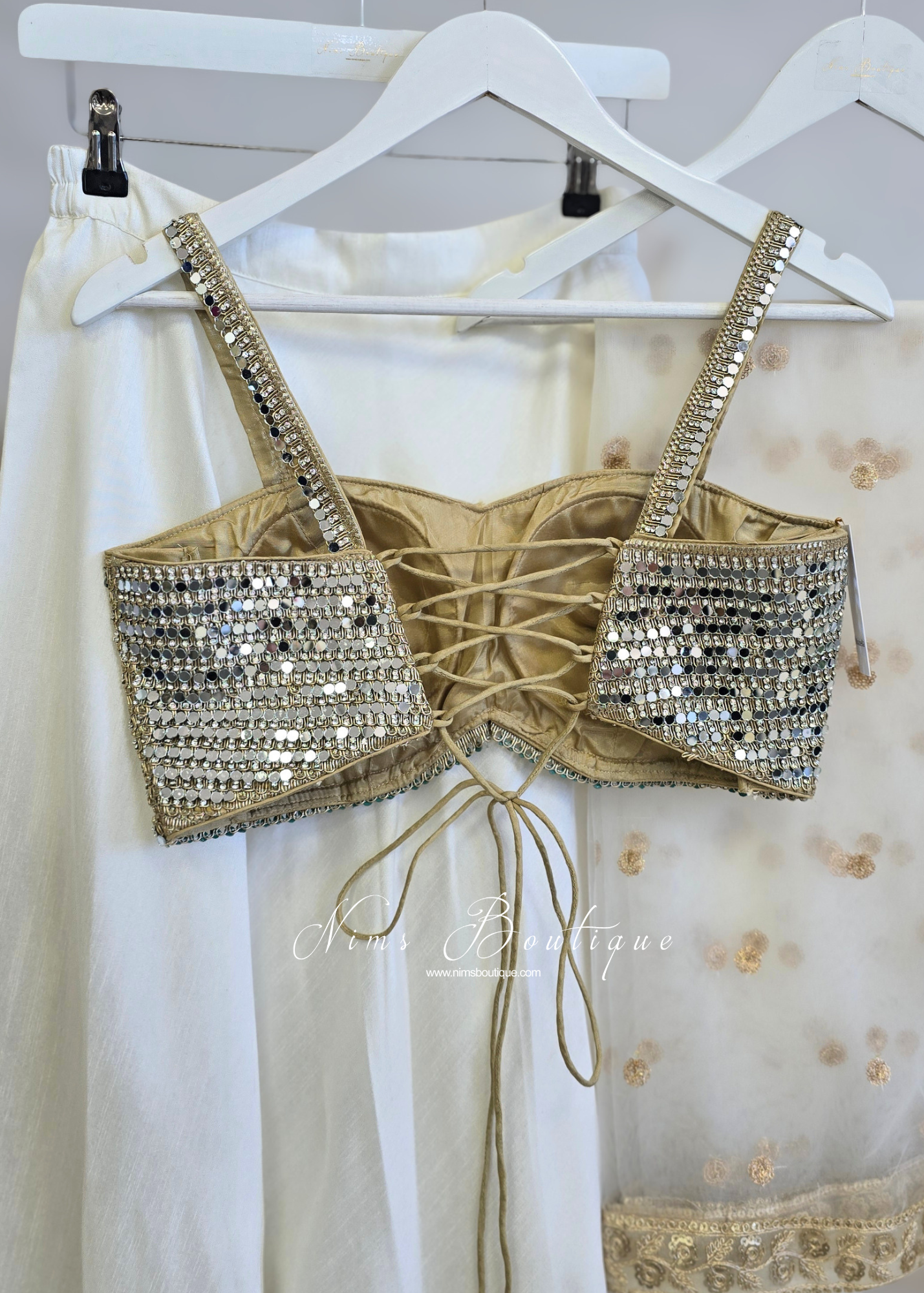 Mirabelle Luxury Mirror Blouse (one size)
