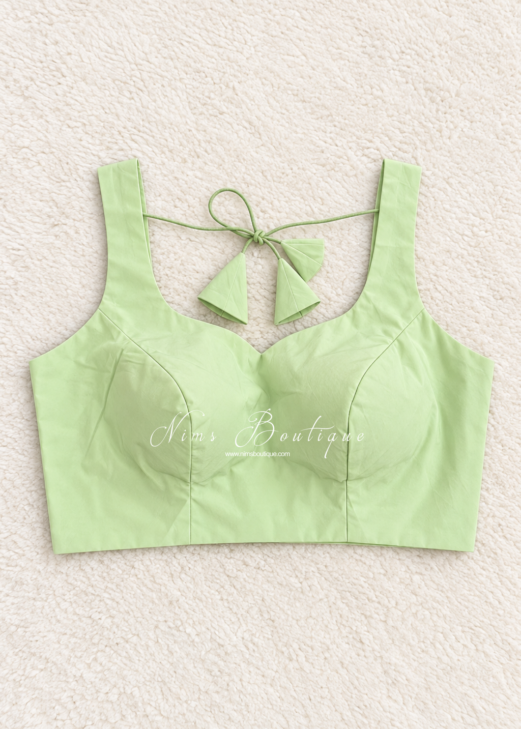 The NB Mint Green Sweetheart Blouse (10-12)