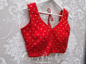Red Dot Blouse (10-12)