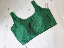 The NB Emerald Green Silk Blouse (12-14)