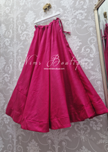 Deep Pink Readymade skirt/lehnga (one size)