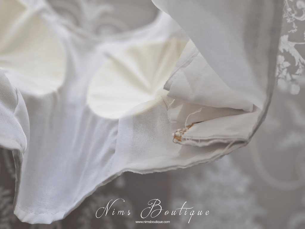 Nims Boutique The NB White Blouse 10-14