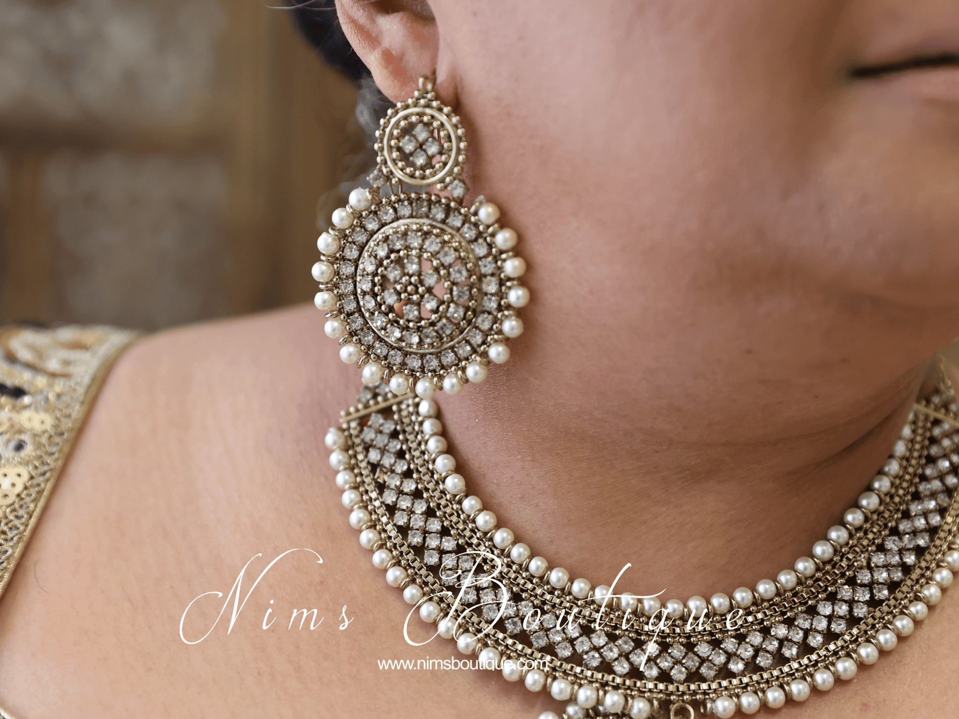 Nims Boutique Classic Royal Pearl Set