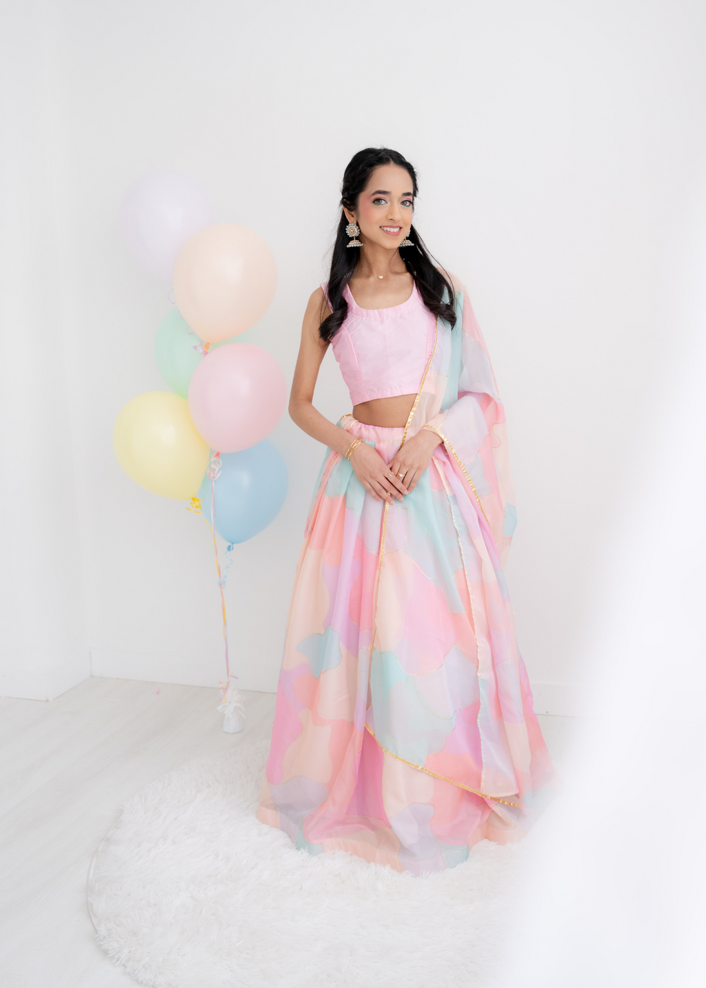 The NB Baby Pink Silk Blouse (petite sizes 4-8)