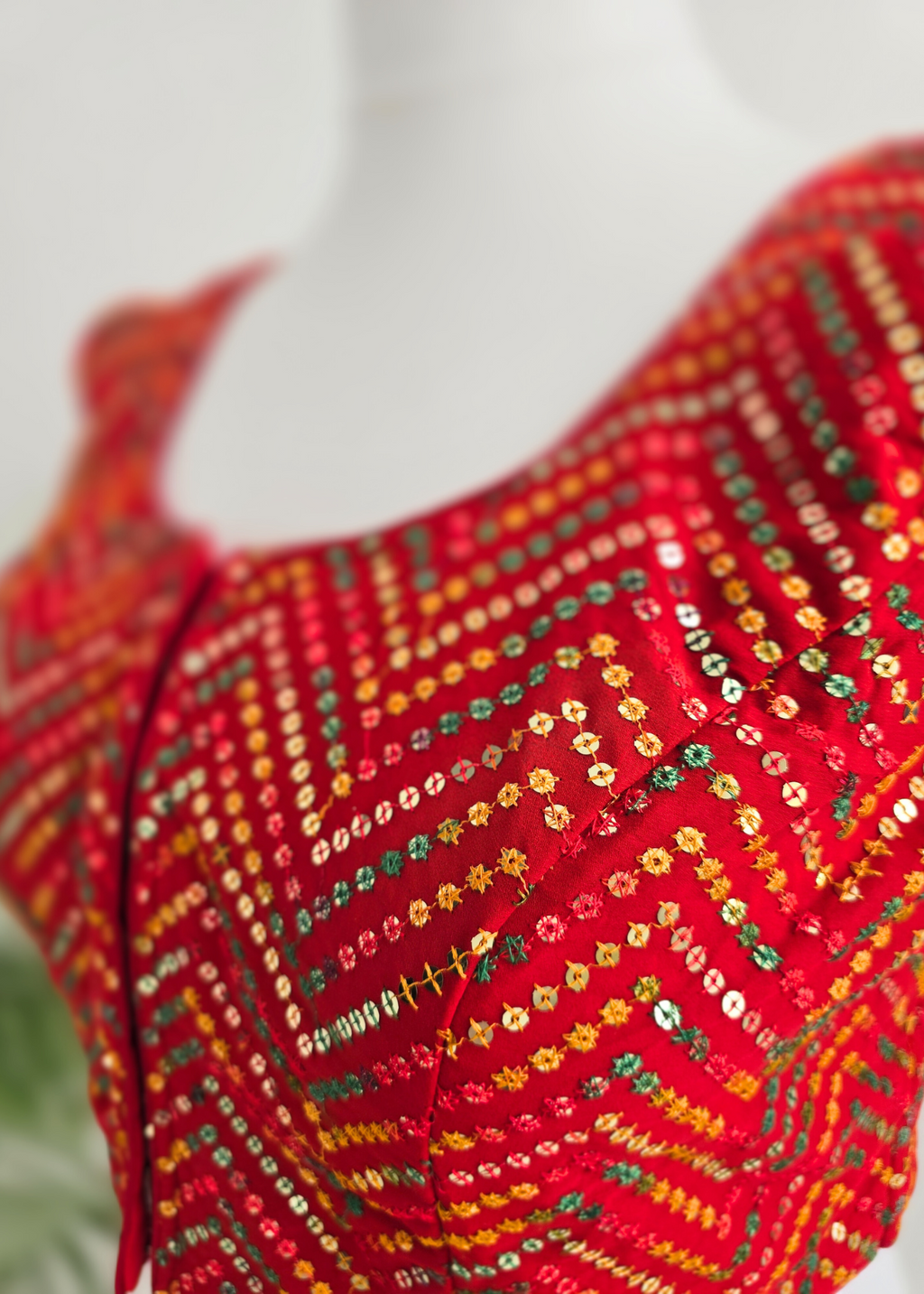 The NB Red Multicolour Blouse 16-18