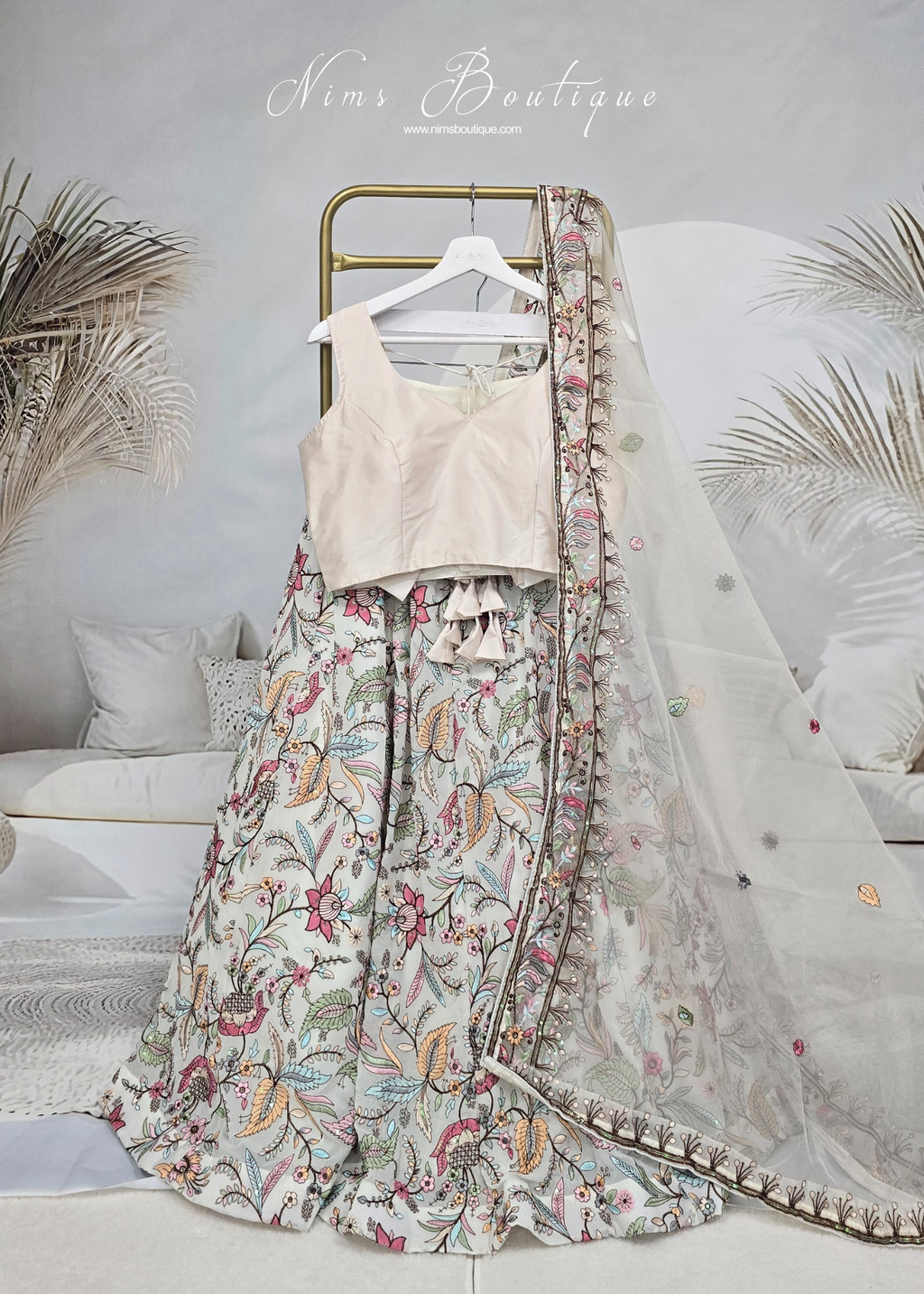 The NB Cream Sweetheart Blouse (12-14)