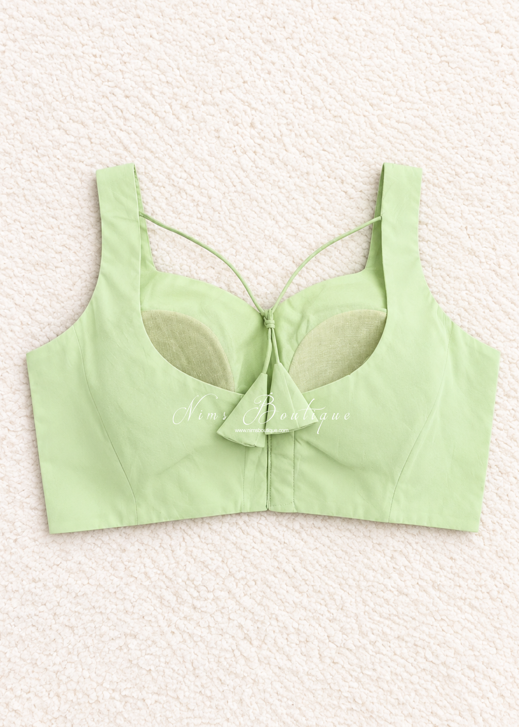The NB Mint Green Sweetheart Blouse (10-12)
