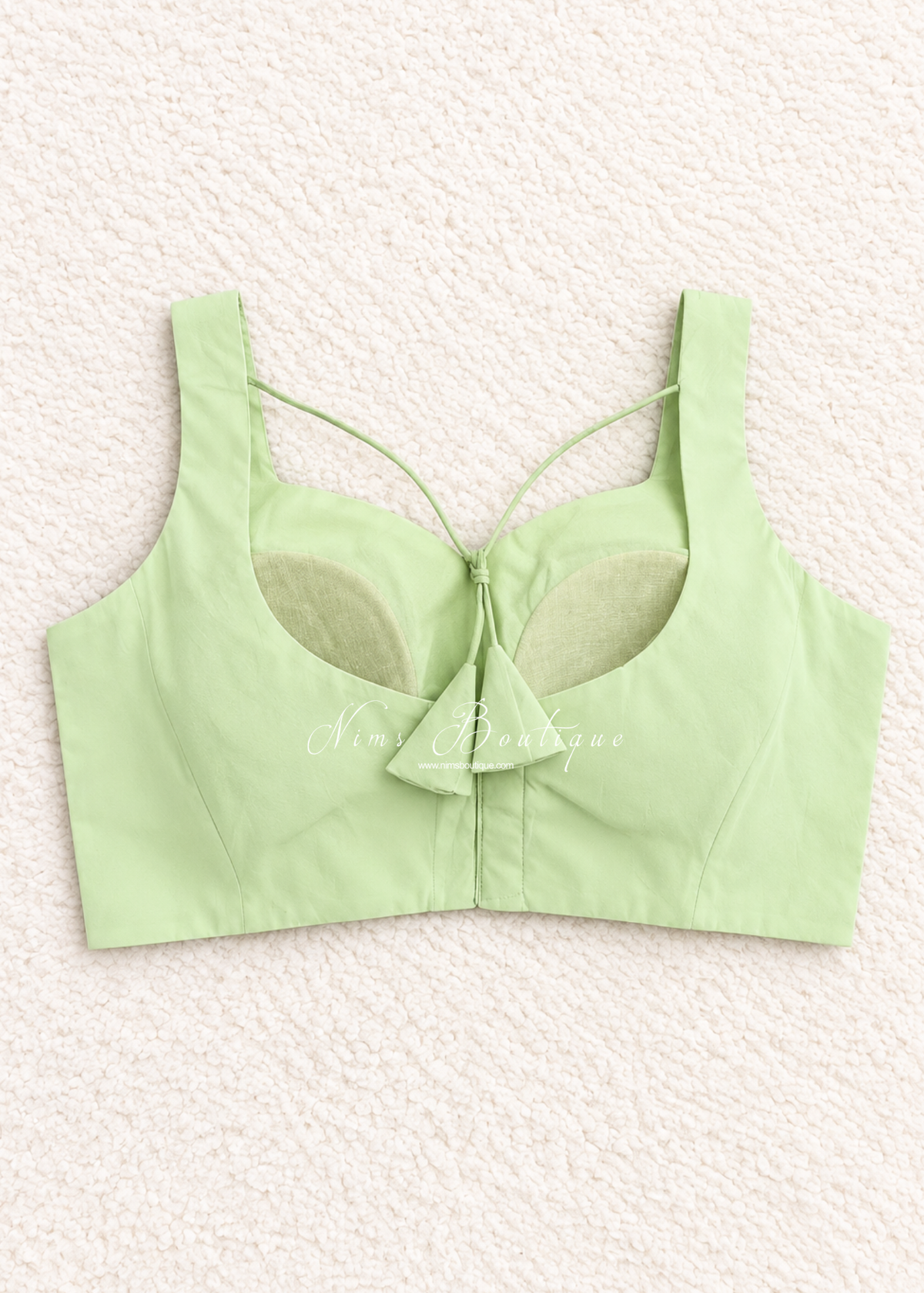 The NB Mint Green Sweetheart Blouse (10-12)