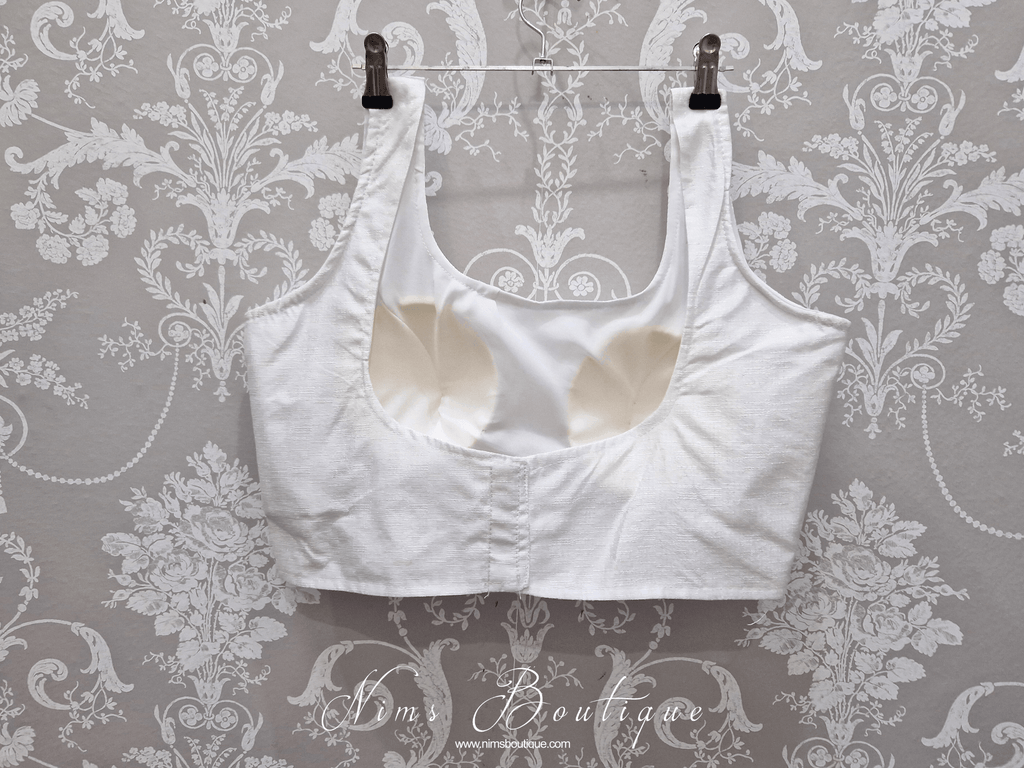 Nims Boutique The NB White Blouse 10-14