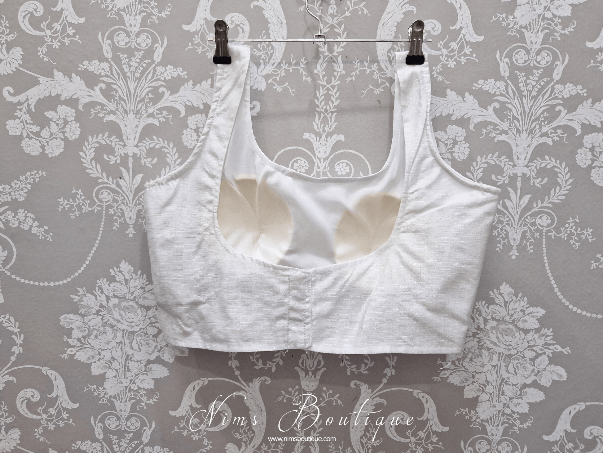 Nims Boutique The NB White Blouse 10-14