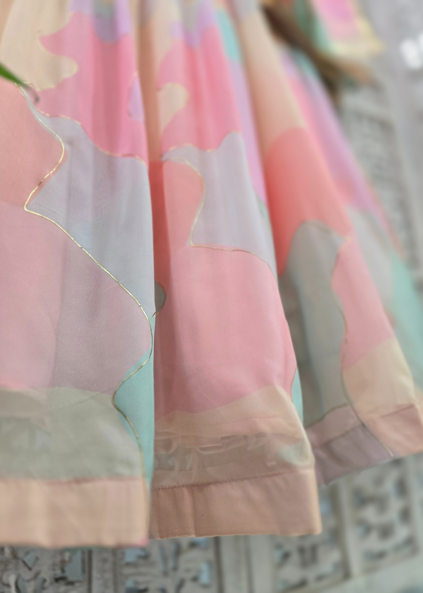 Candy Pastel skirt/lehnga (size 4-18)