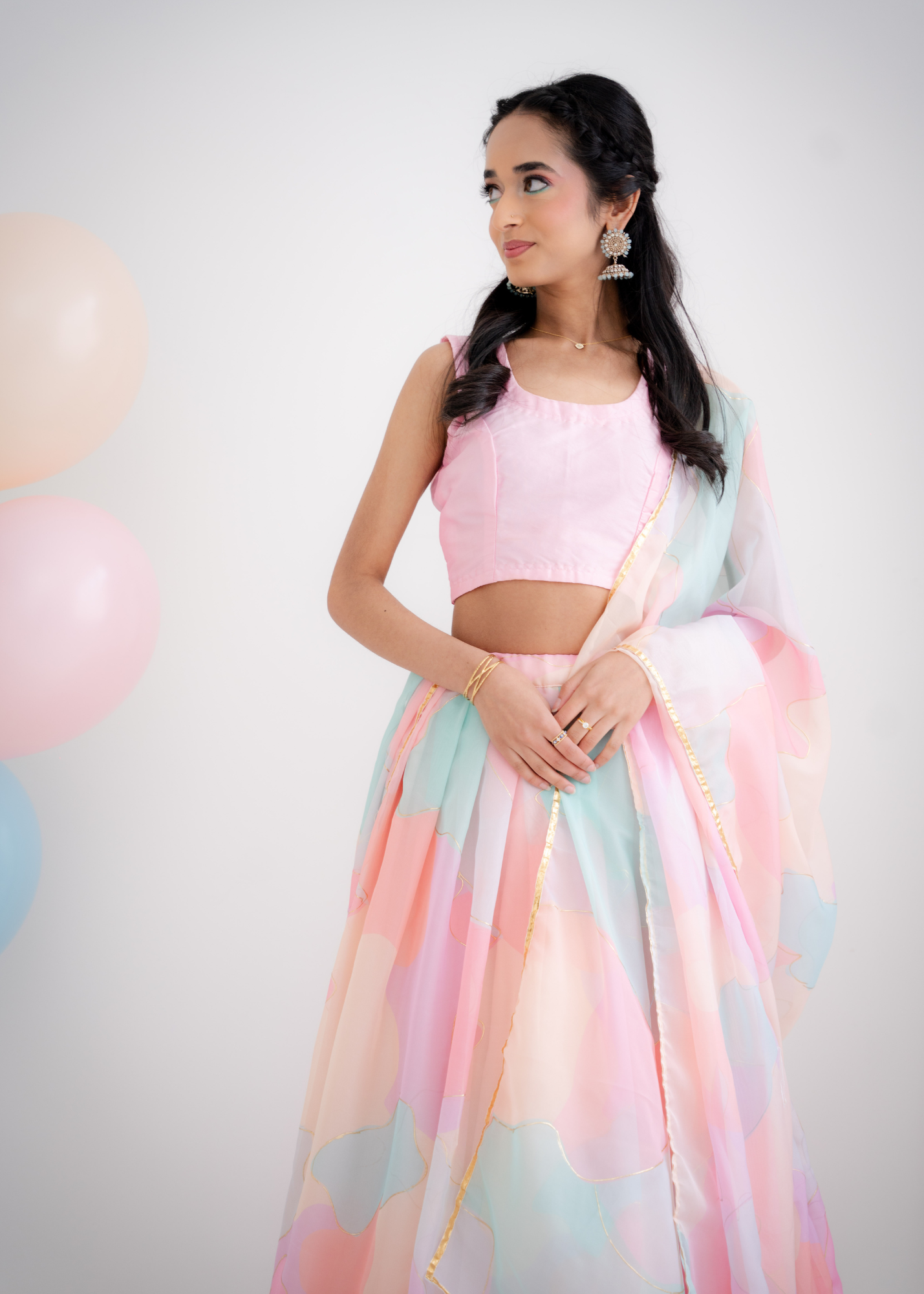 Candy Multicolour Dupatta/Chunni