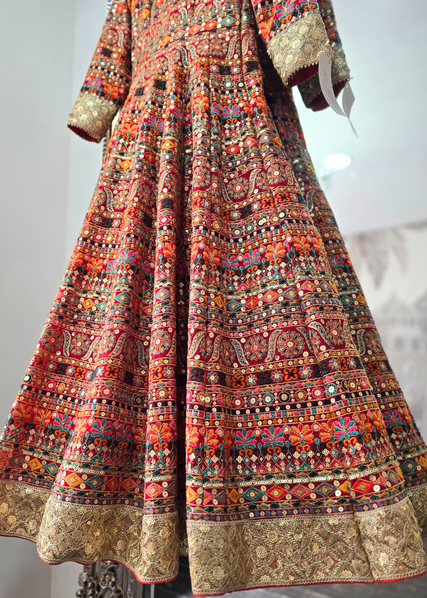 Avantika Luxury Embroidered Gown (sizes 8-10)