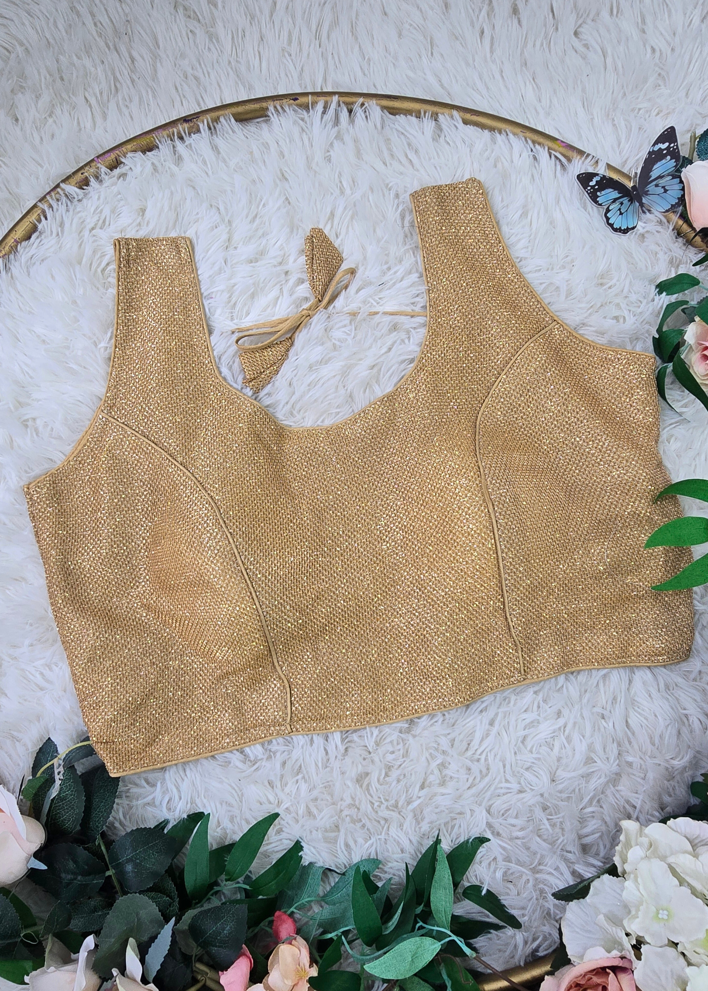 Gold Shimmer Blouse (16-18)