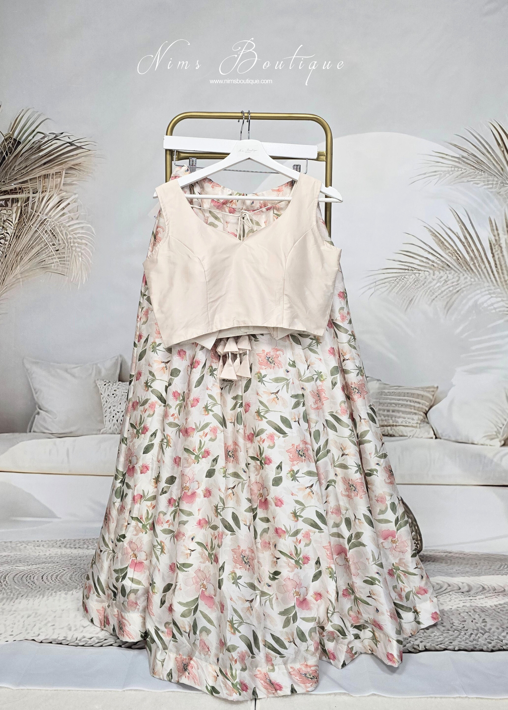 The NB Cream Sweetheart Blouse (12-14)