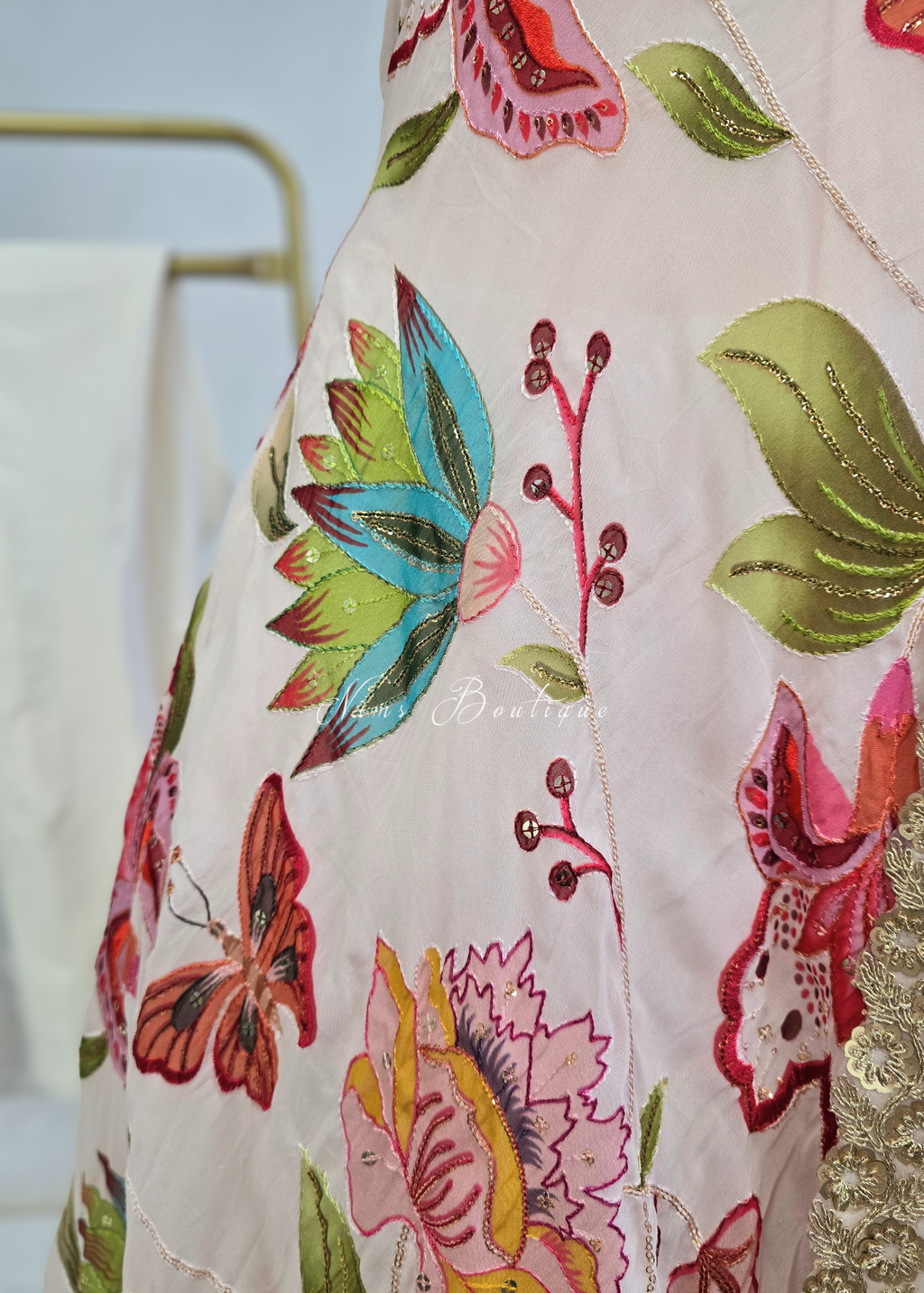 Evelina Print Frock Suit (size 10-12)