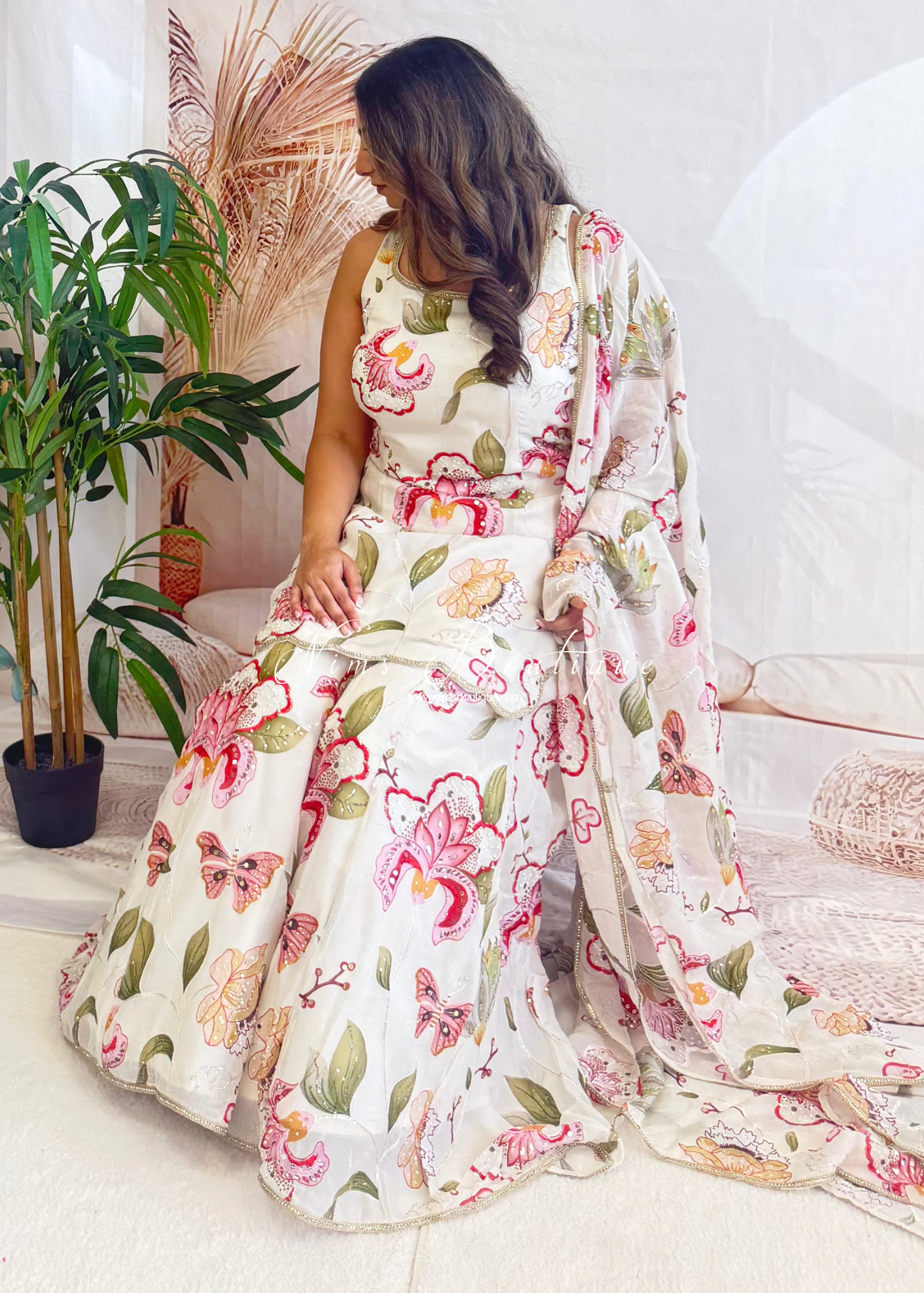 Luxury Evelina Sharara Suit (size 12)