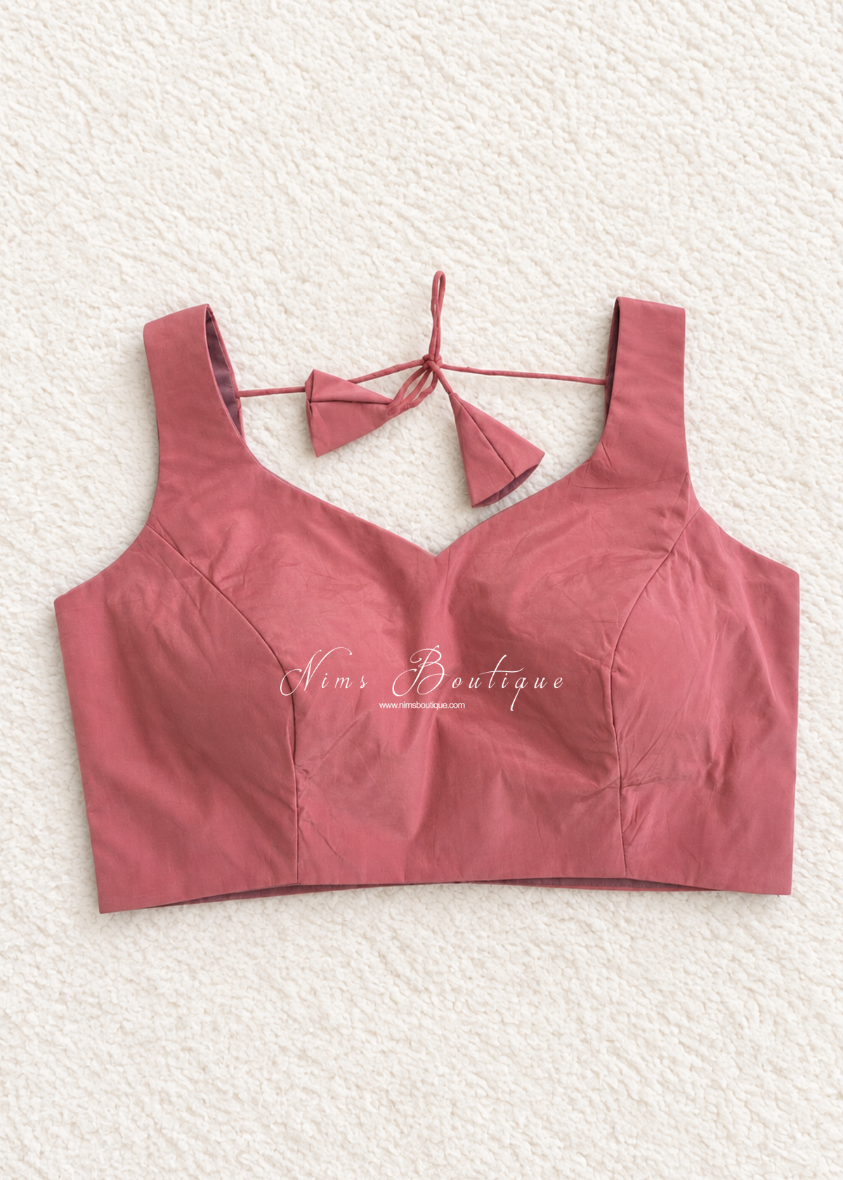 The NB Dusty Rose Sweetheart Blouse (10-12)