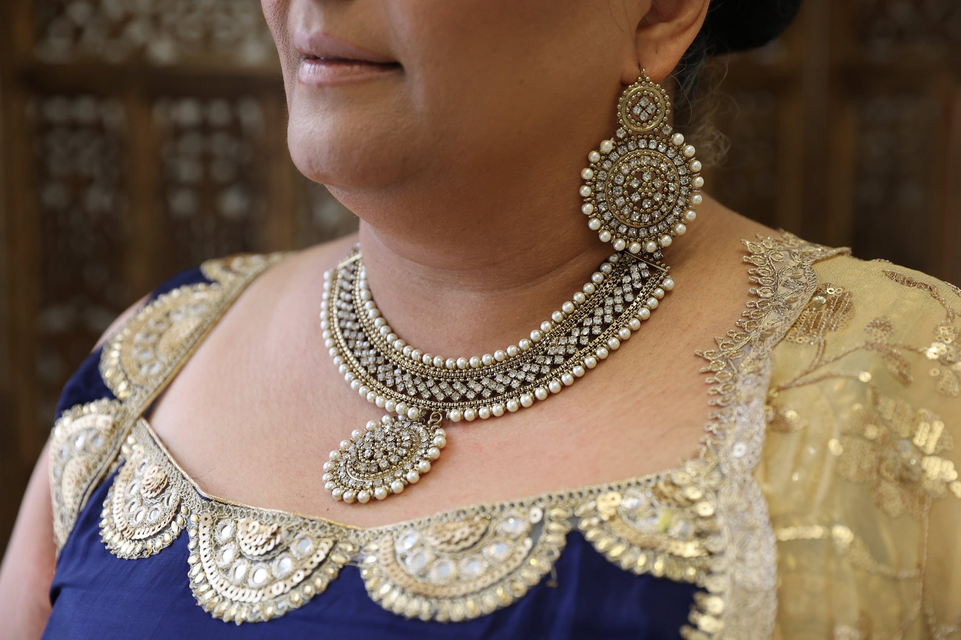 Nims Boutique Classic Royal Pearl Set