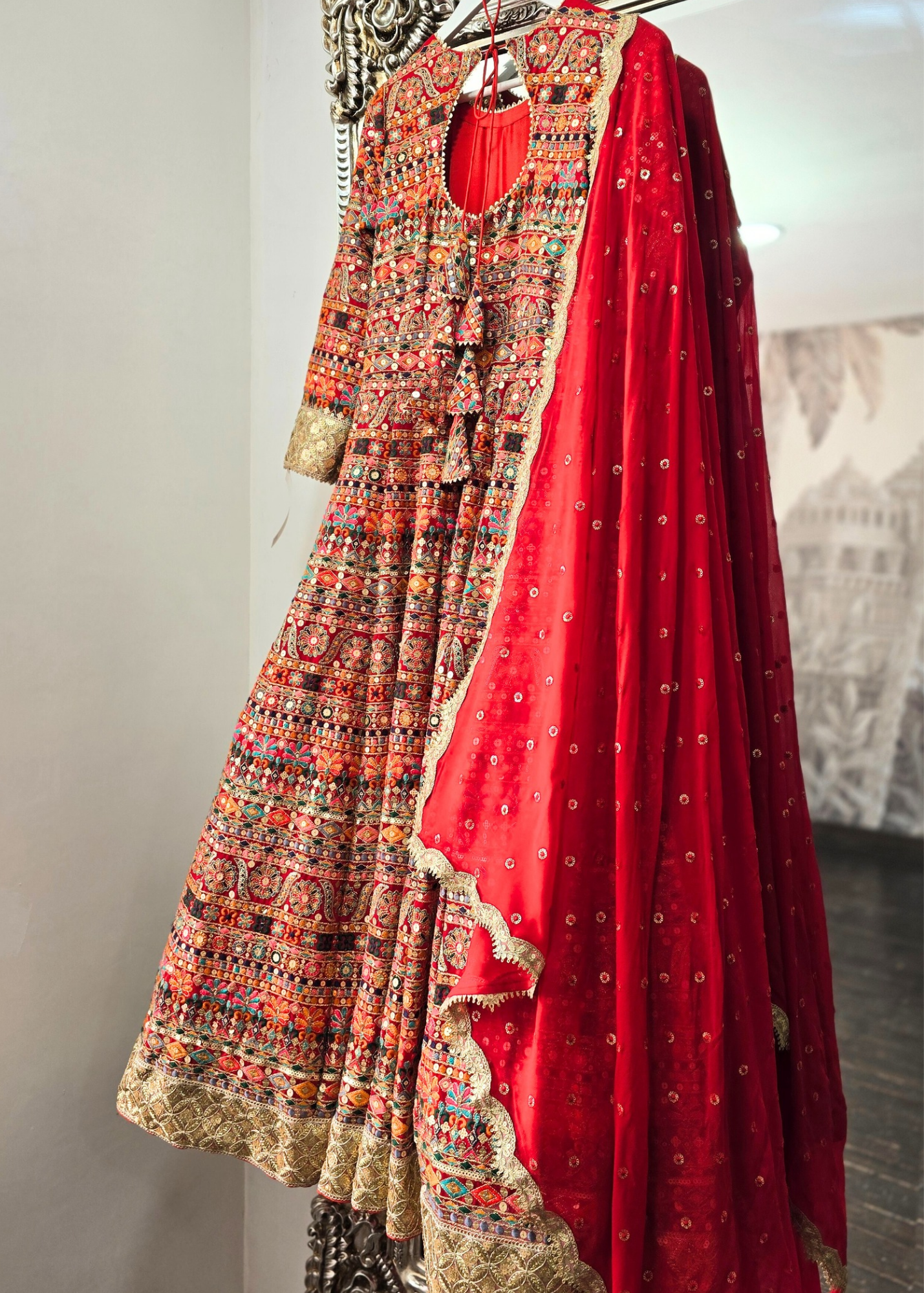 Avantika Luxury Embroidered Gown (sizes 8-10)