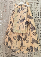 Limited Edition Cream readymade skirt/lehnga (10-12)