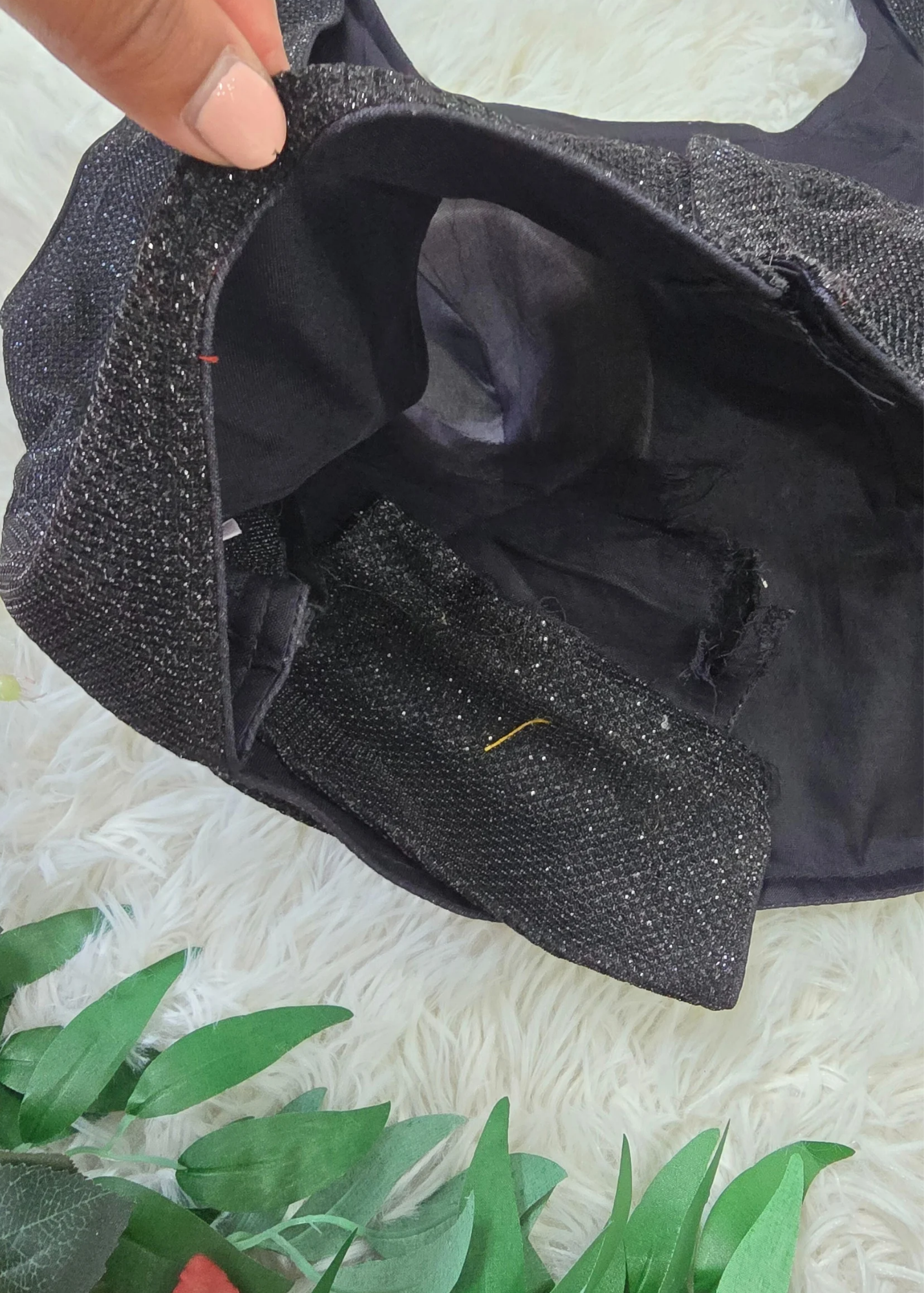 Black Shimmer Blouse (16-18)