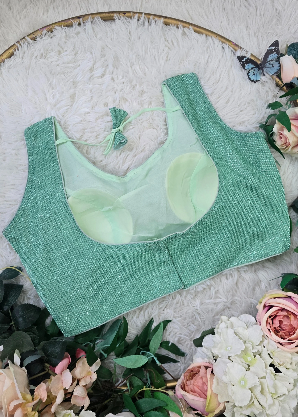 Mint Shimmer Blouse (16-18)