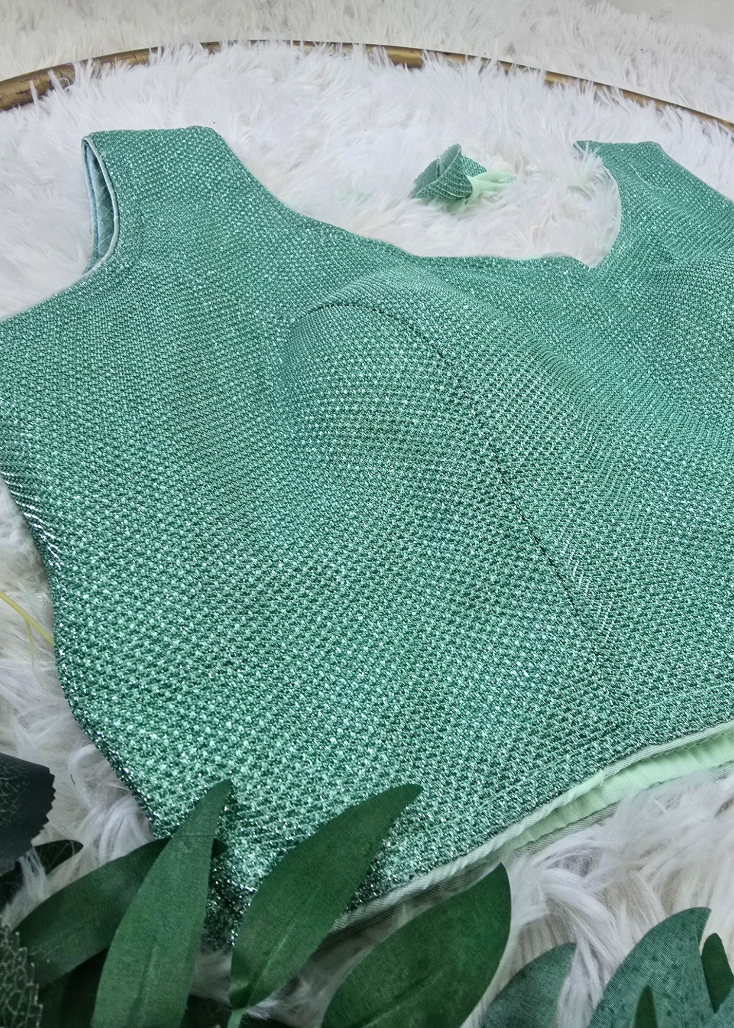Mint Shimmer Blouse (16-18)