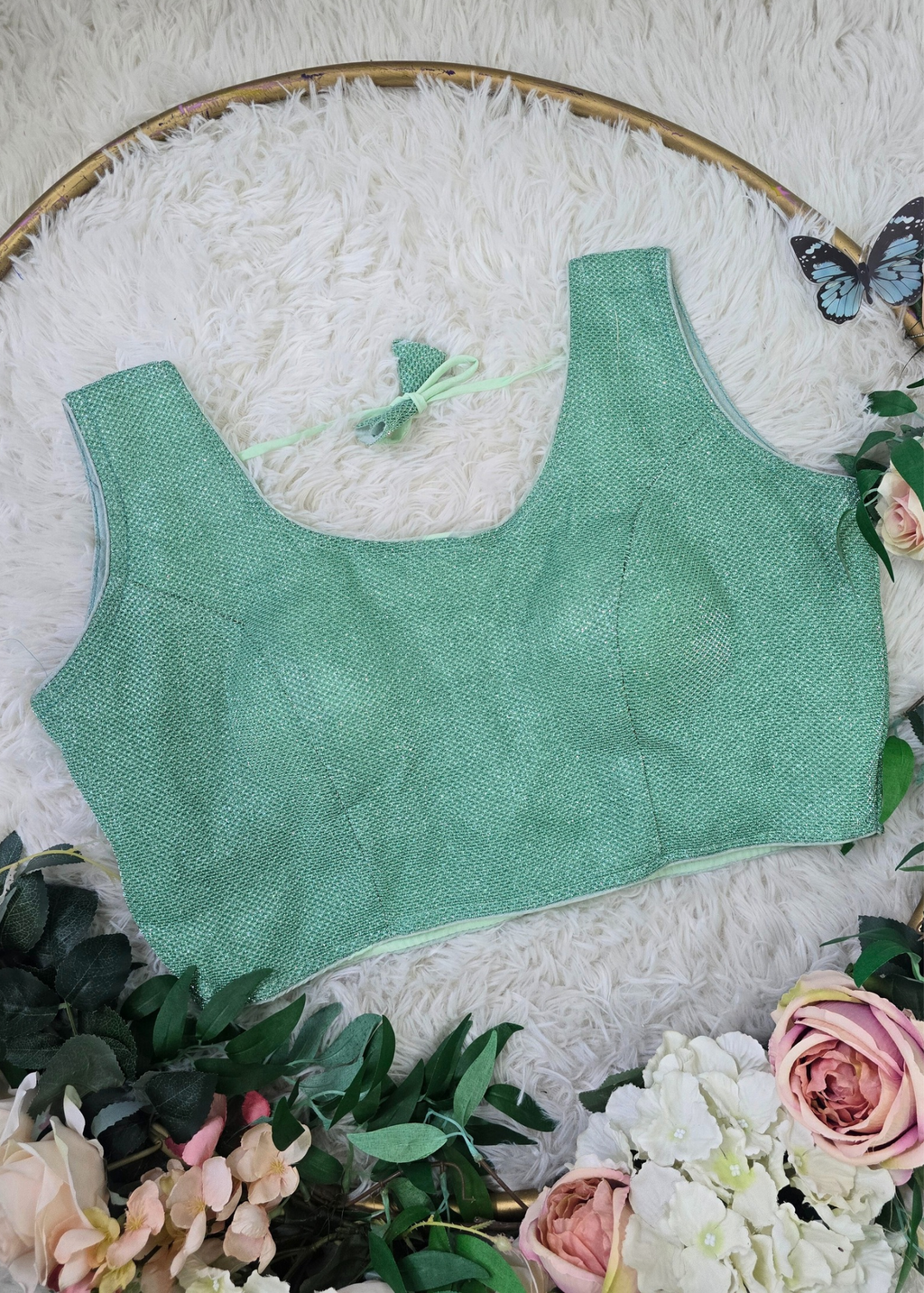 Mint Shimmer Blouse (16-18)