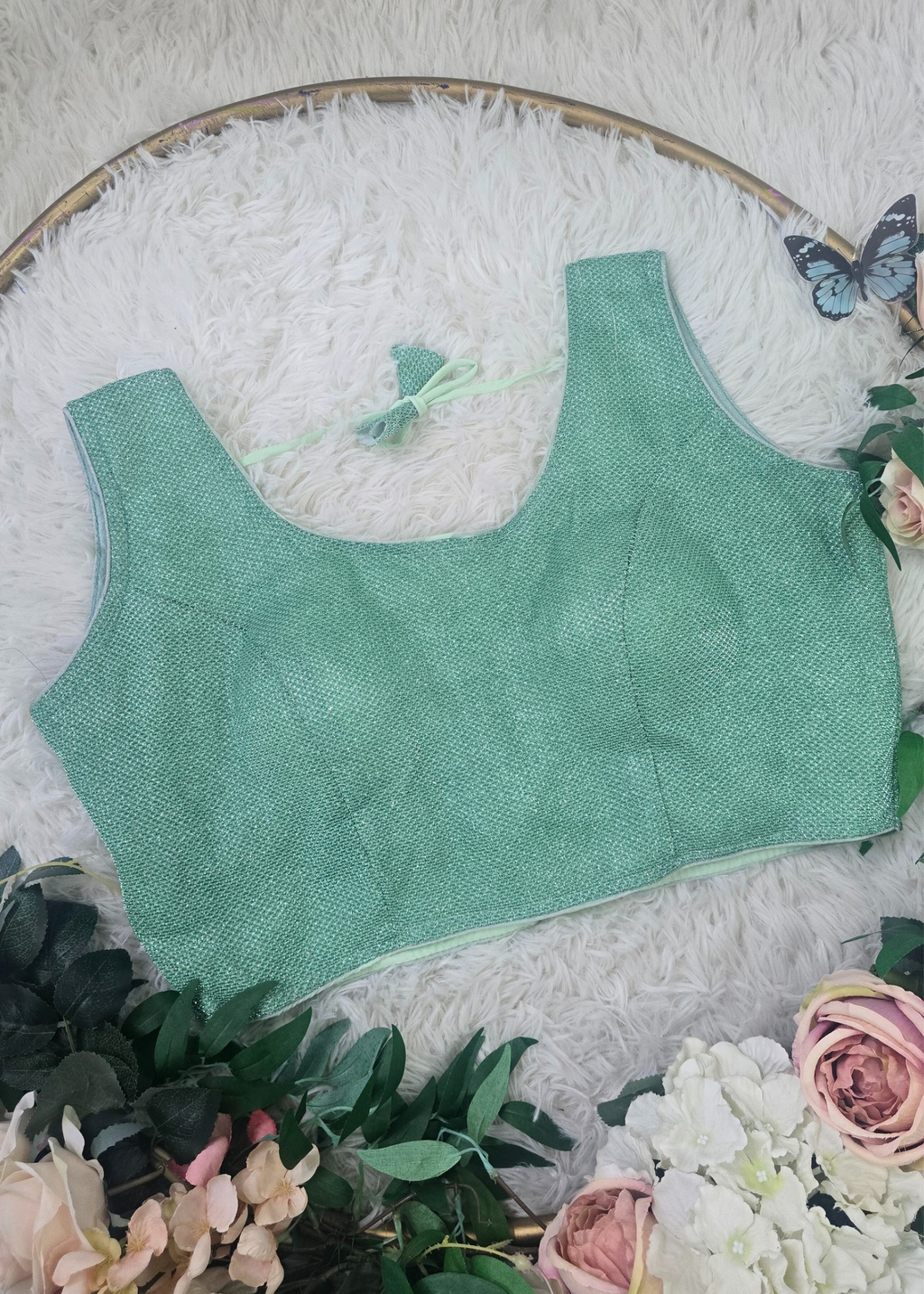 Mint Shimmer Blouse (16-18)