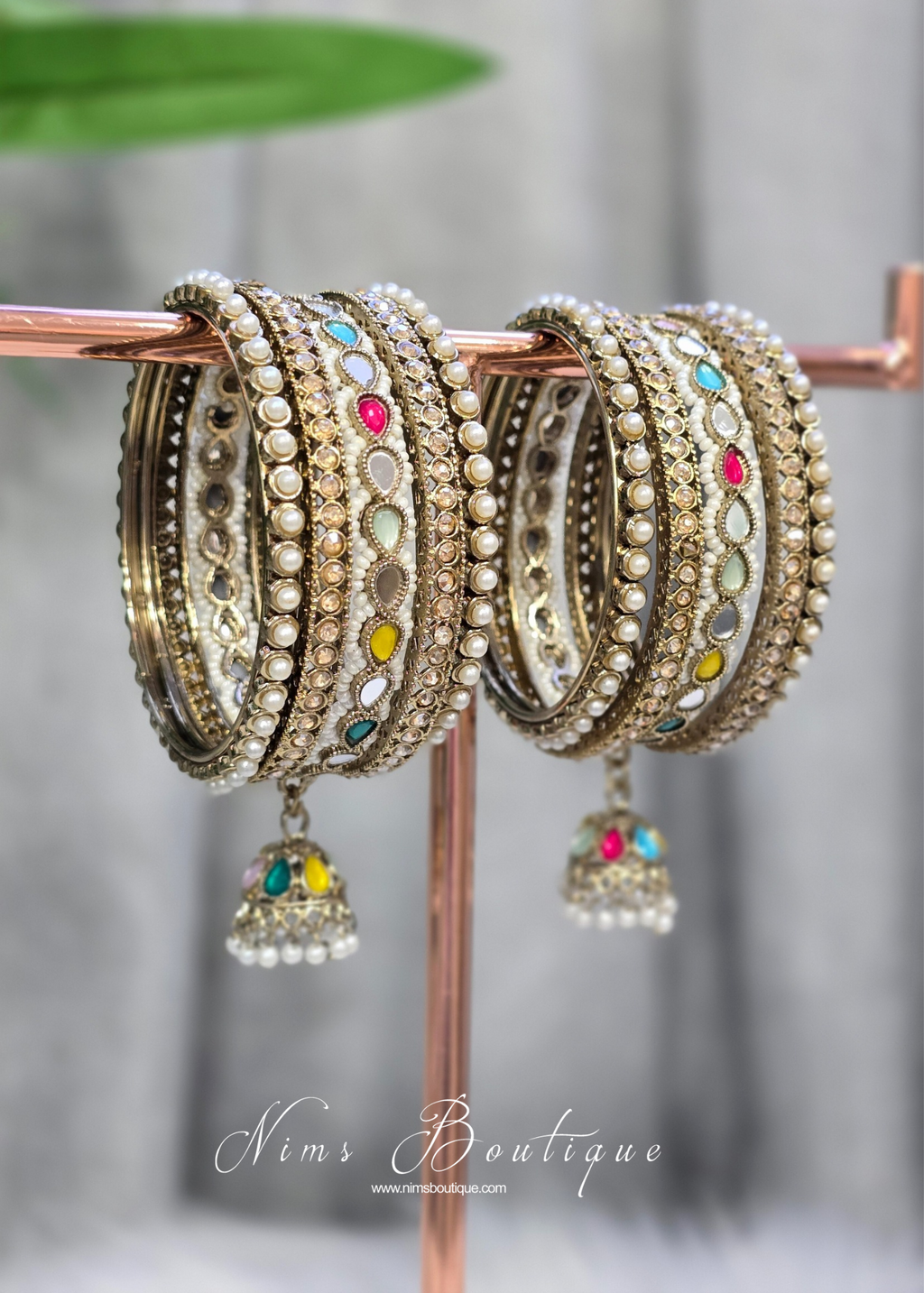 Isha Multicolour Luxury Set of Bangles