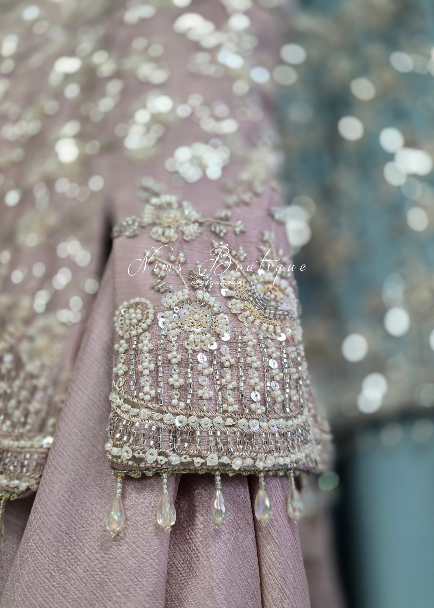 Luxury Short Embellished Sharara Suit (10-12)