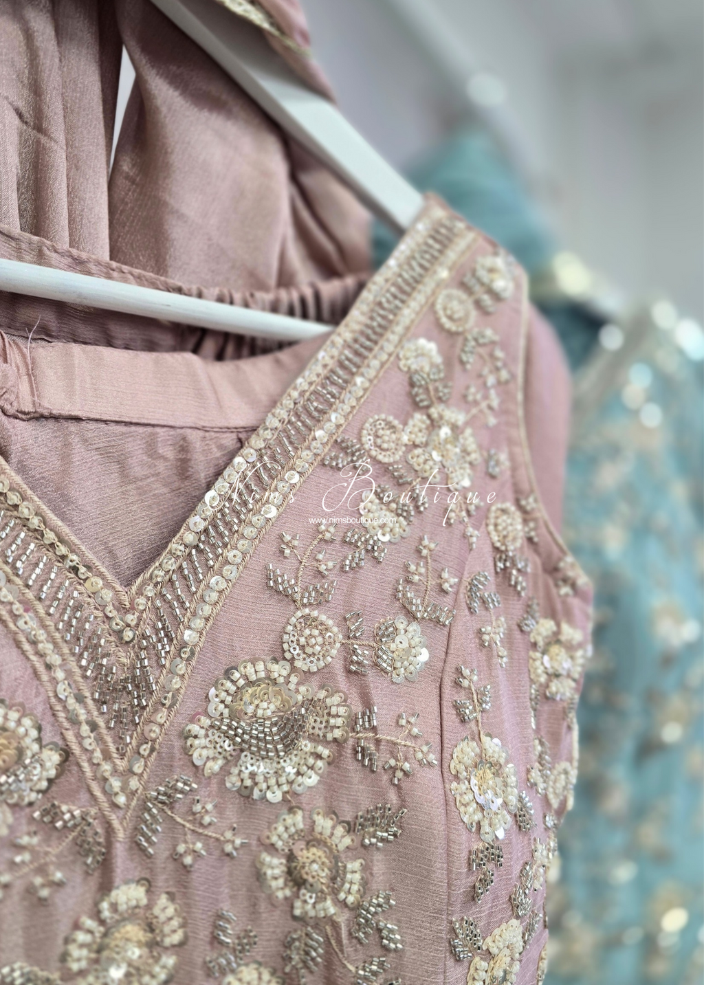 Luxury Short Embellished Sharara Suit (10-12)