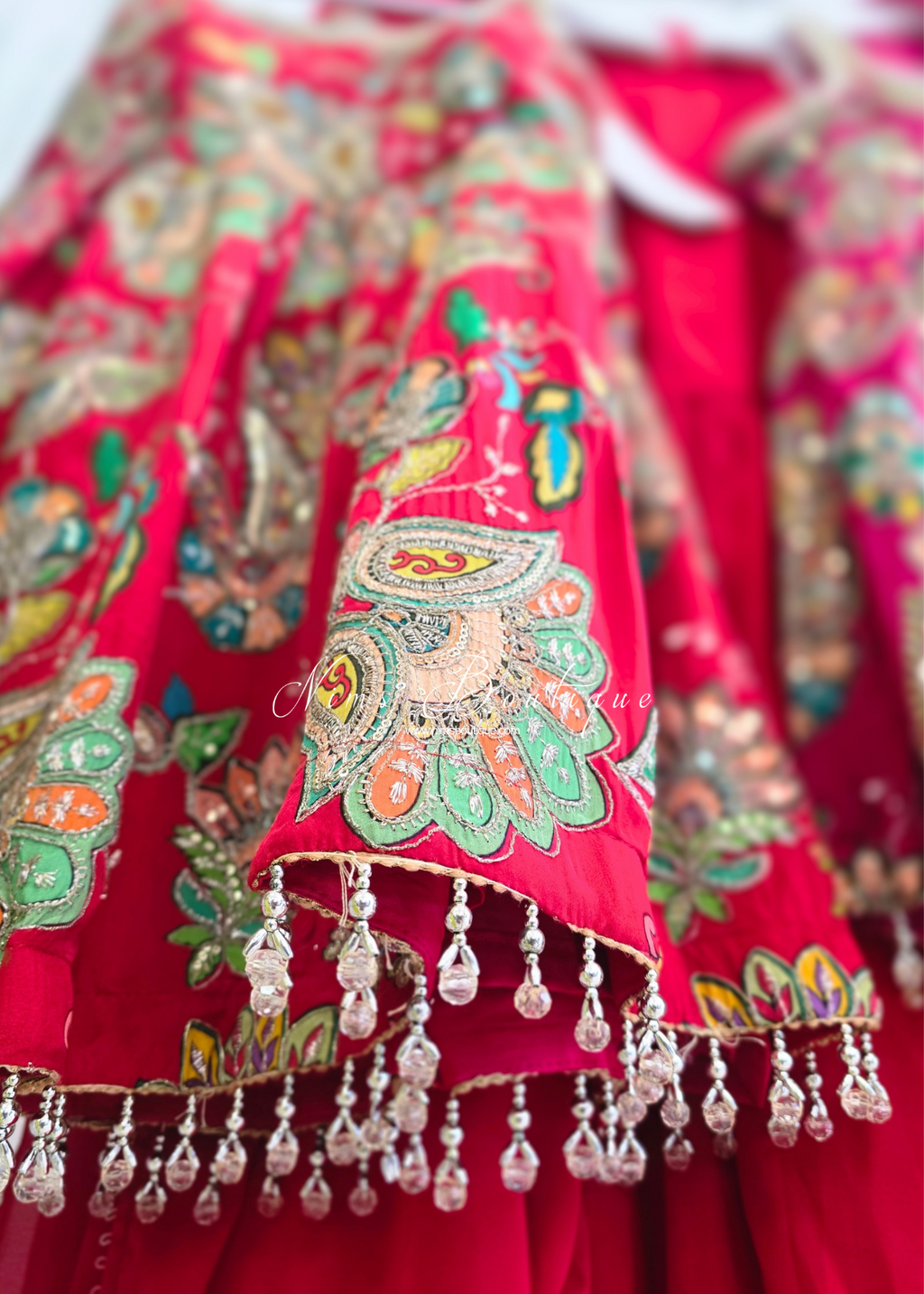 Frock Embellished Gharara Suit (size 10-12)