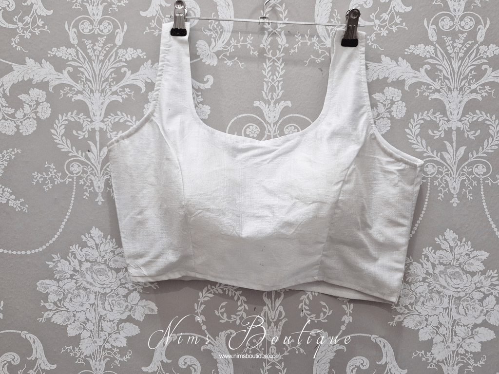 Nims Boutique The NB White Blouse 10-14