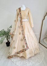 Nims Boutique Indira Gold skirt/lehnga sizes 6-20