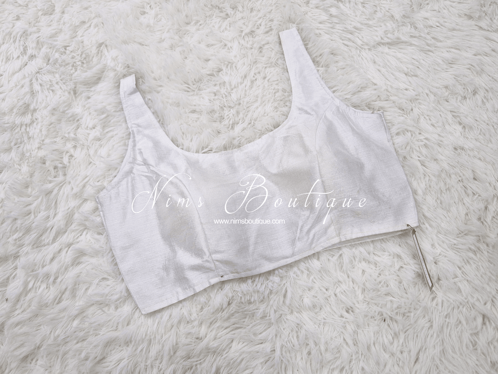 Nims Boutique The NB White Blouse 10-14