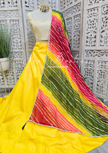 Rainbow Stripe Dupatta/Chunni