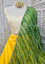 Green Bandhani Dupatta/Chunni