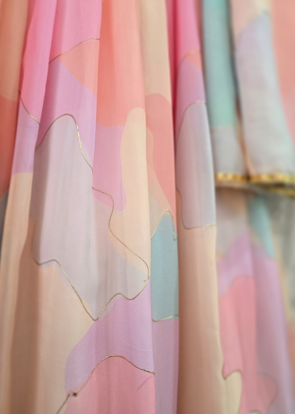 Candy Pastel skirt/lehnga (size 4-18)