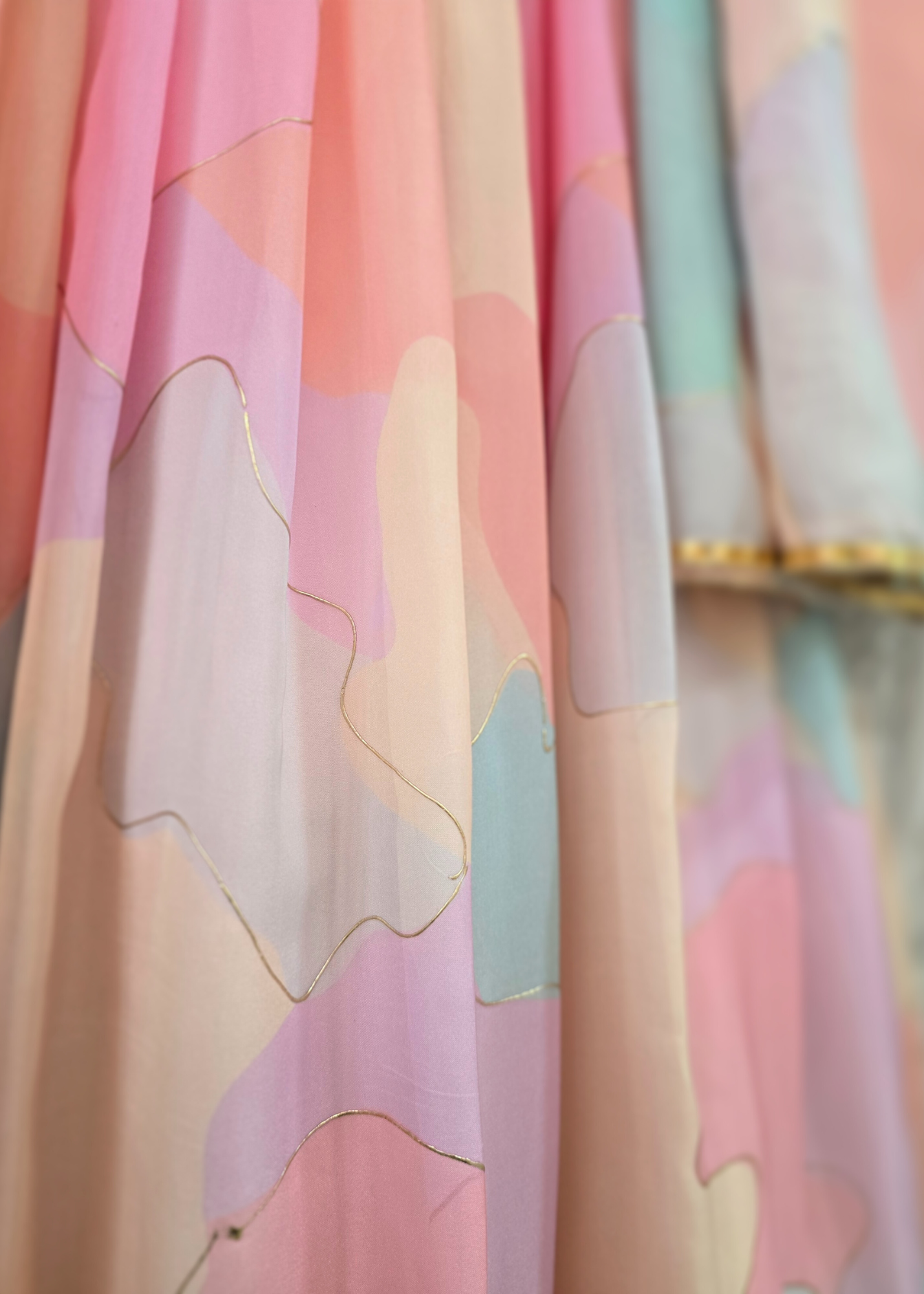 Candy Pastel skirt/lehnga (size 4-18)