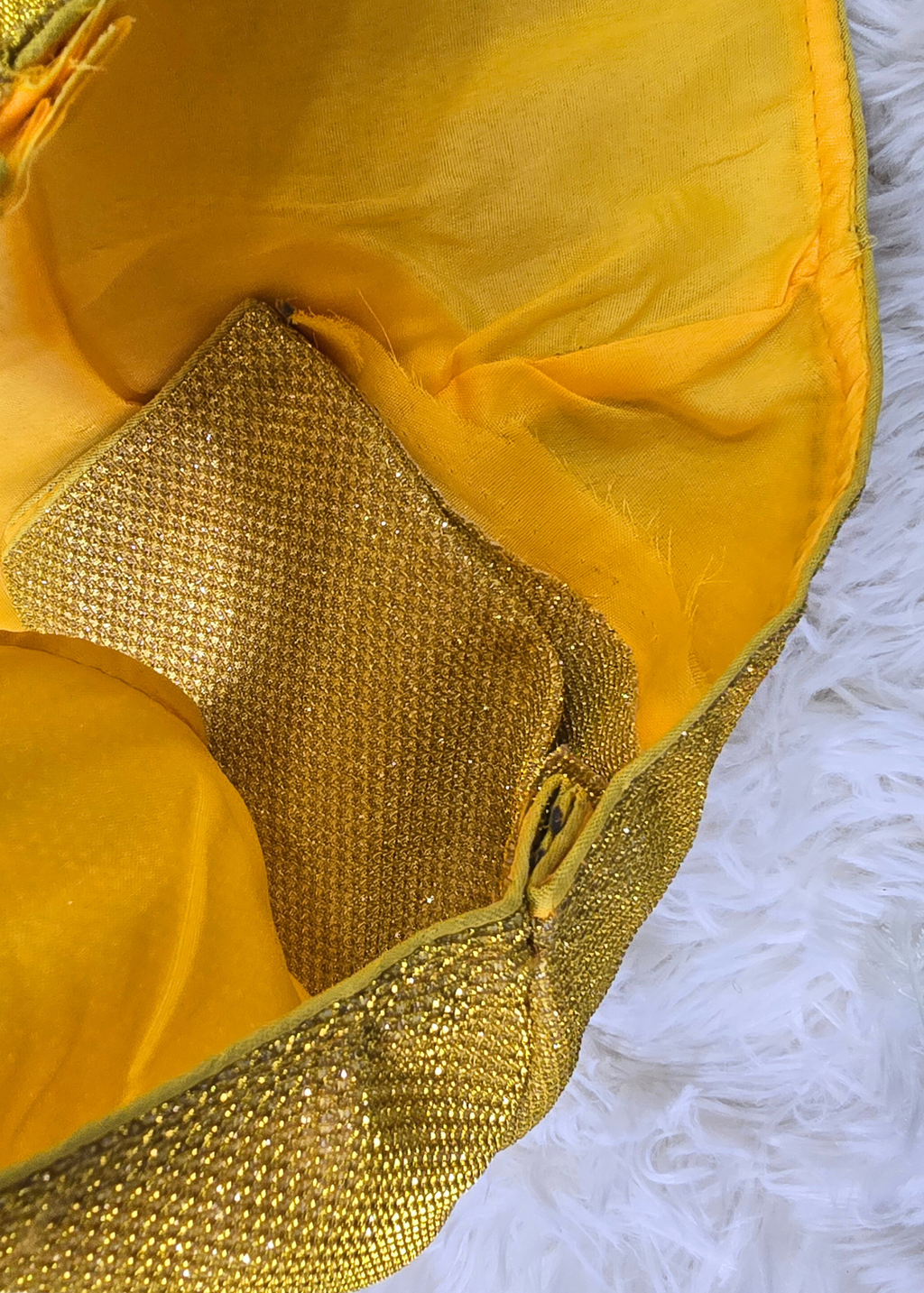 Yellow Shimmer Blouse (16-18)