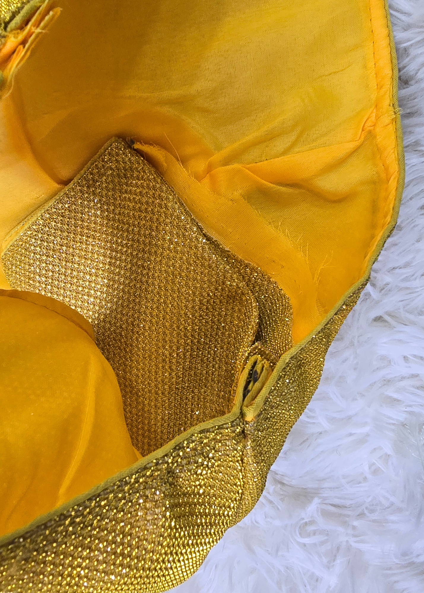 Yellow Shimmer Blouse (16-18)