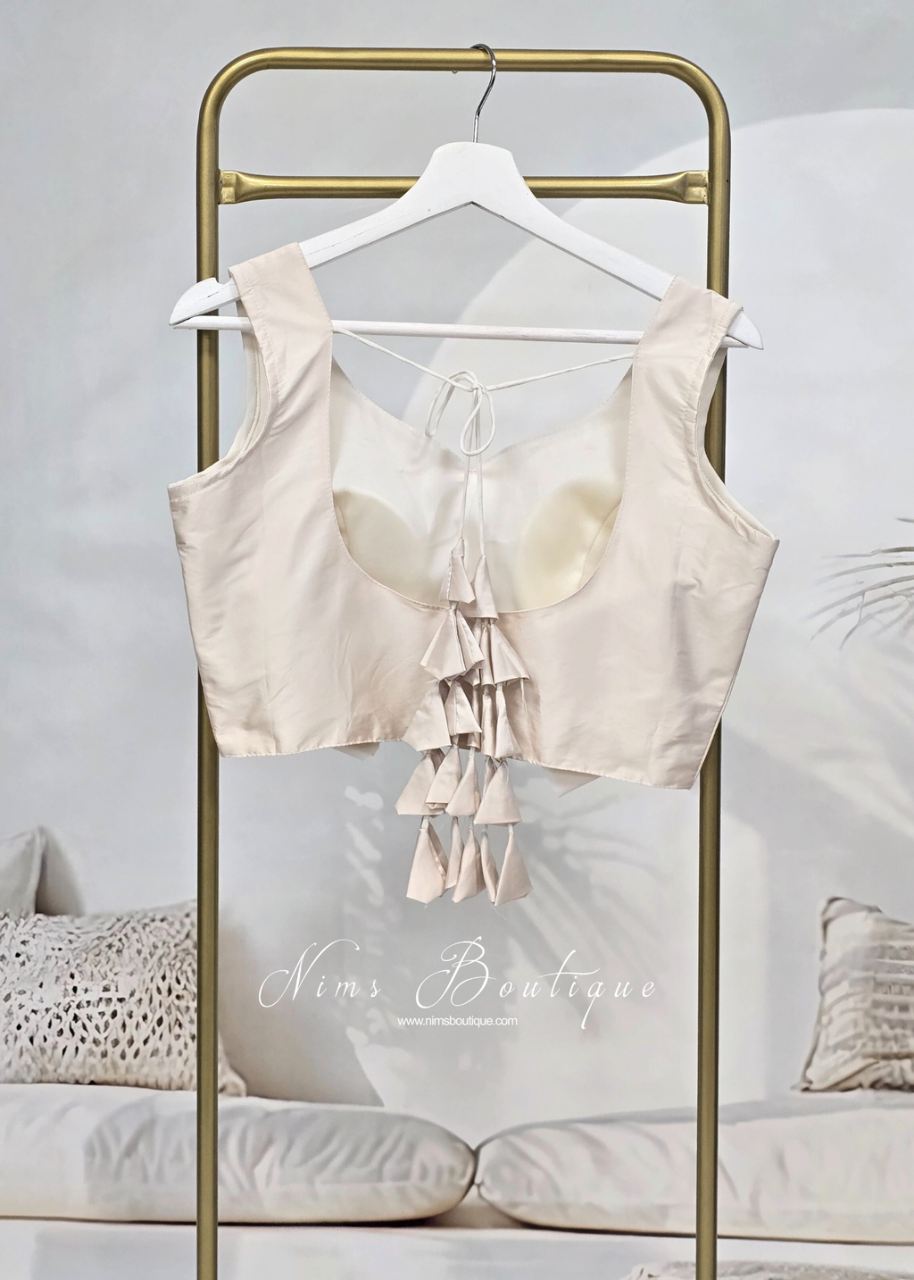 The NB Cream Sweetheart Blouse (12-14)