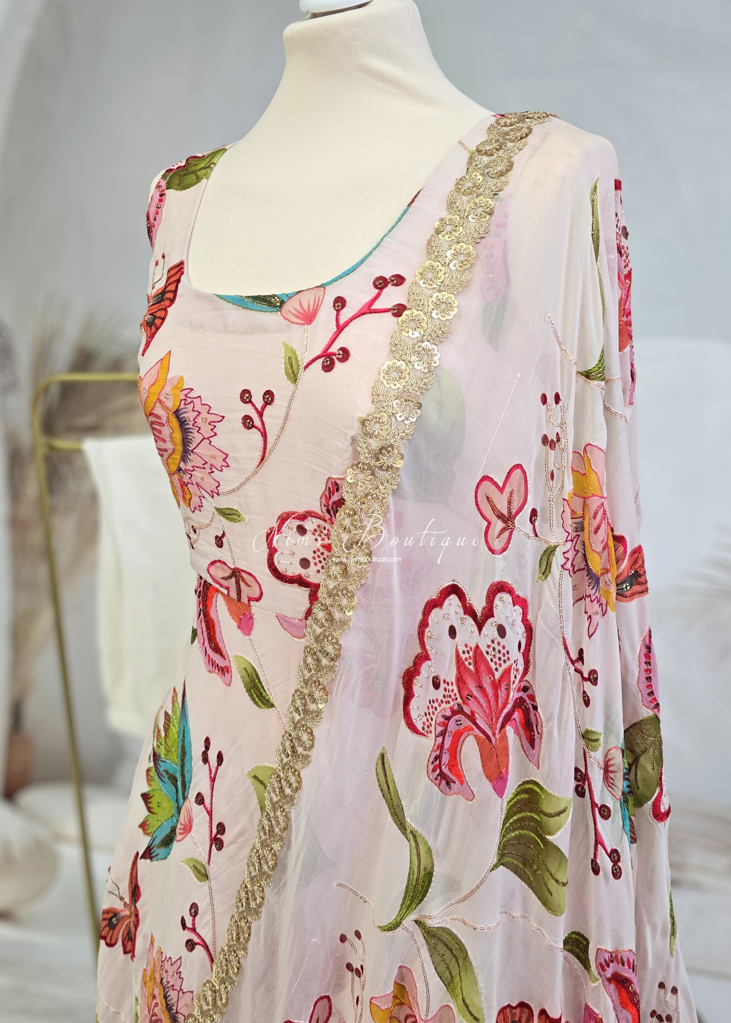 Evelina Print Frock Suit (size 10-12)