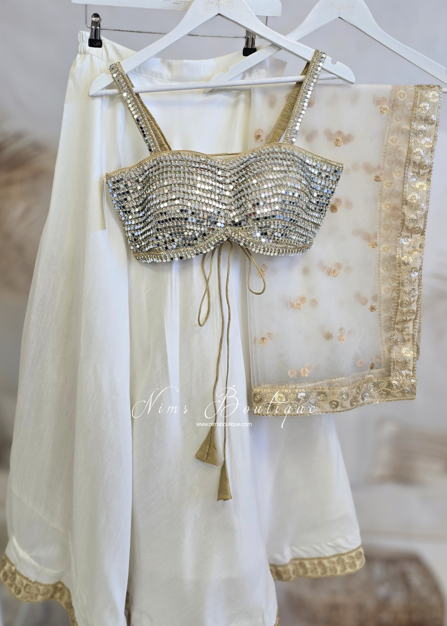 Mirabelle Luxury Mirror Blouse (one size)