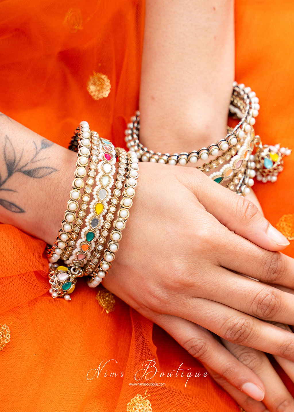 Isha Multicolour Luxury Set of Bangles