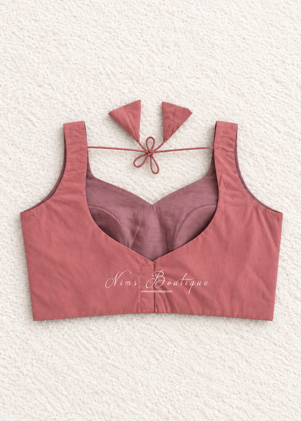 The NB Dusty Rose Sweetheart Blouse (10-12)