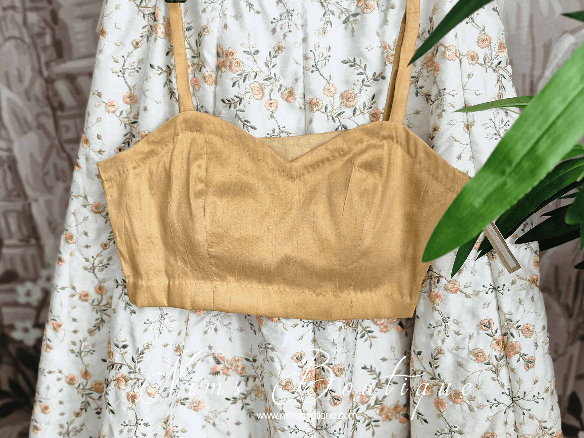 Nims Boutique Gia Gold Strap Blouse sizes 4-12